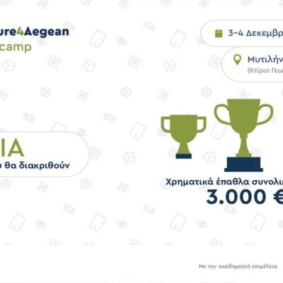 «Culture 4 Aegean Bootcamp» | 1ος Μαραθώνιος καινοτομίας για θέματα Πολιτισμού