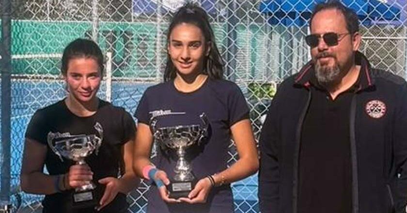 Χρυσό μεταλλείο στο Ευρωπαϊκό Πρωτάθλημα Τένις «U16 Doubles» για την Μυτιληνιά “Ε.Τσακίρη” και την Καβαλιώτισσα “Ε.Χατζηαβραάμ”