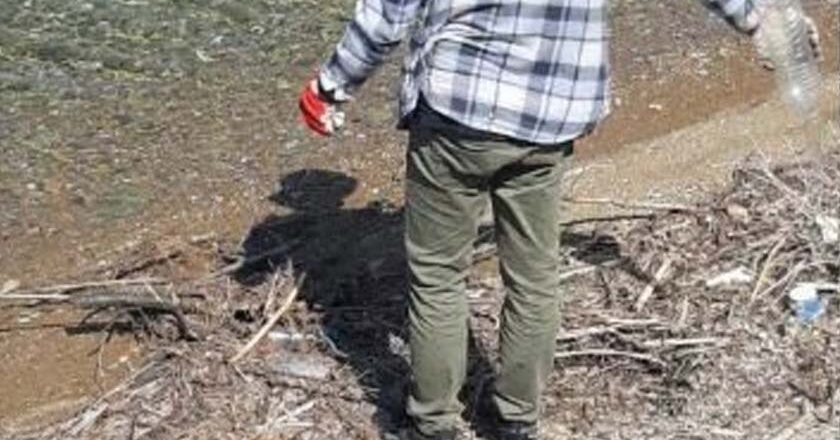 Η εθελοντική ομάδα «Καθαρές Ακτές Λέσβου» στη Σκάλα Λουτρών…!!!