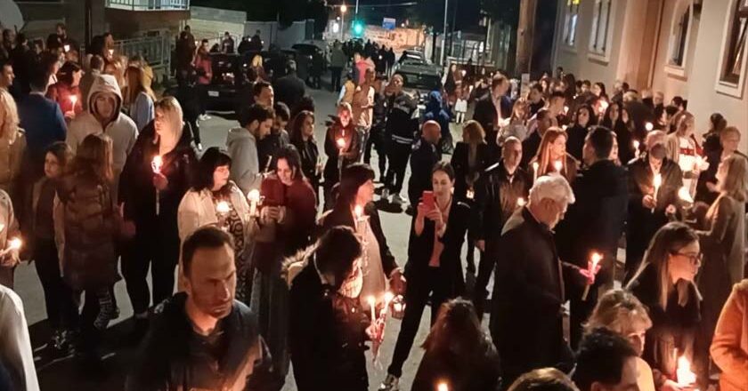 Ανάσταση στον Ιερό Ναό του Αγίου Εφραίμ στη Μυτιλήνη