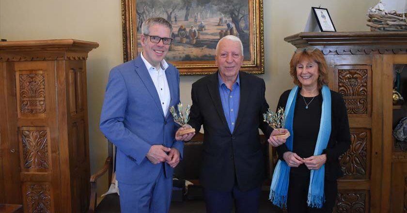 Συνάντηση Περιφερειάρχη με αντιπροσωπεία του Γεωπάρκου της Γερμανίας