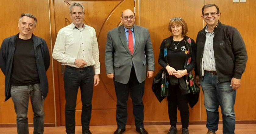 Στη συνάντηση με την αντιπροσωπεία του Γεωπάρκου Γερμανίας και ο Δήμαρχος Δυτικής Λέσβου