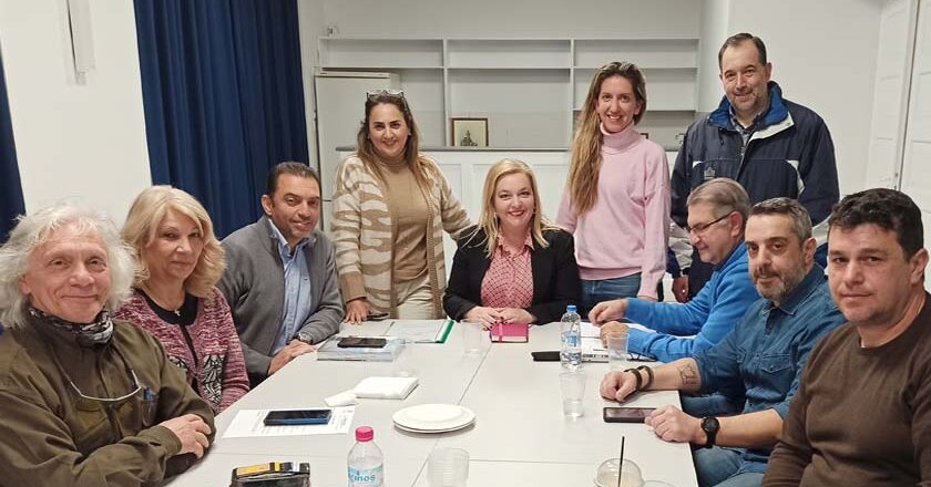 Συνάντηση Χοχλάκα με εκπροσώπους του εμπορικού κόσμου σε Μυτιλήνη και Καλλονή