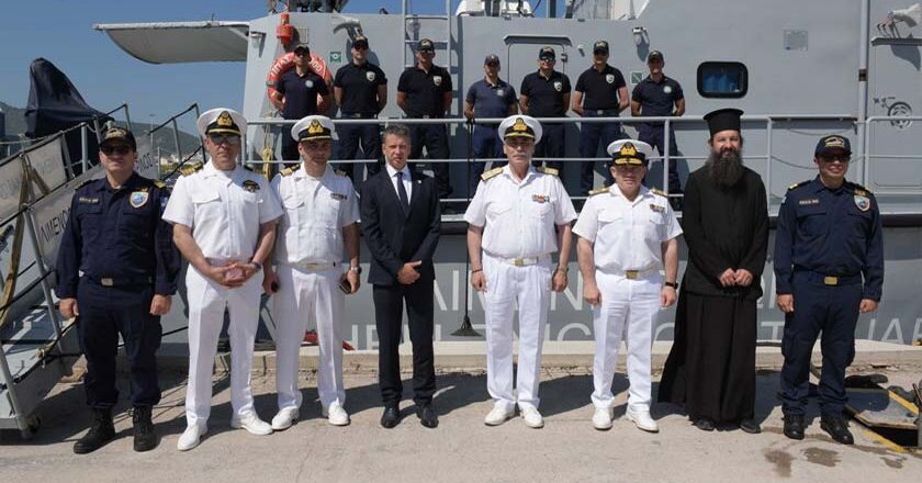 Στη Λέσβο ο Υπουργός Ναυτιλίας και ο Αρχηγός του Λιμενικού Σώματος