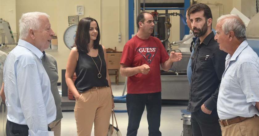 Επίσκεψη Περιφερειάρχη στον Συνεταιρισμό Στύψης