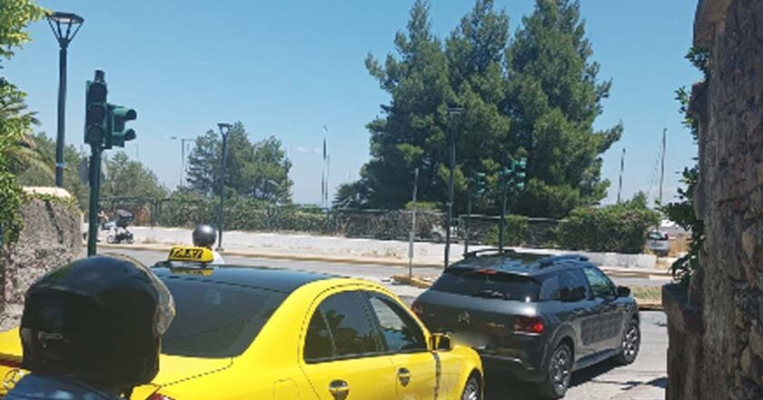 Δήμος Μυτιλήνης | Σοβαρή βλάβη στους φωτεινούς σηματοδότες στη συμβολή των οδών Ασκληπιού και Ελ. Βενιζέλου