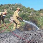 Μικρή φωτιά στον Αγιο Φωκά Βατερών άμεση επέμβαση της Πυροσβεστικής