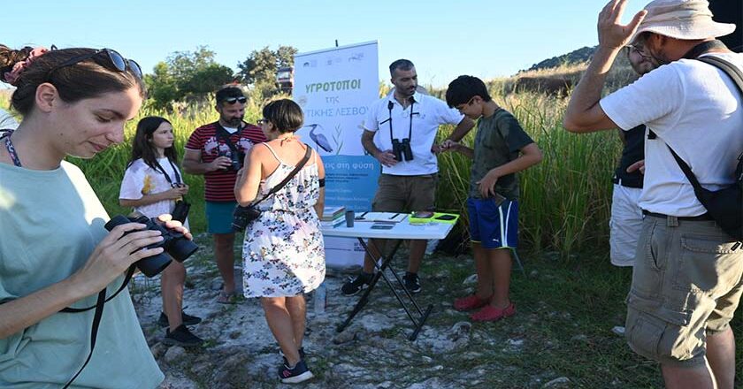 Υγρότοποι της Δυτικής Λέσβου 2023 – Εξορμήσεις δακτυλίωσης πουλιών