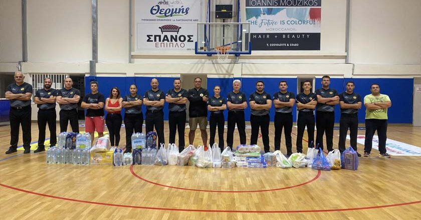 Ευχαριστήρια επιστολή απο τον ΣΕΔΚΑΛ στα μέλη του για την ανταπόκριση στη συγκέντρωση ειδών για τους πλημμυροπαθείς