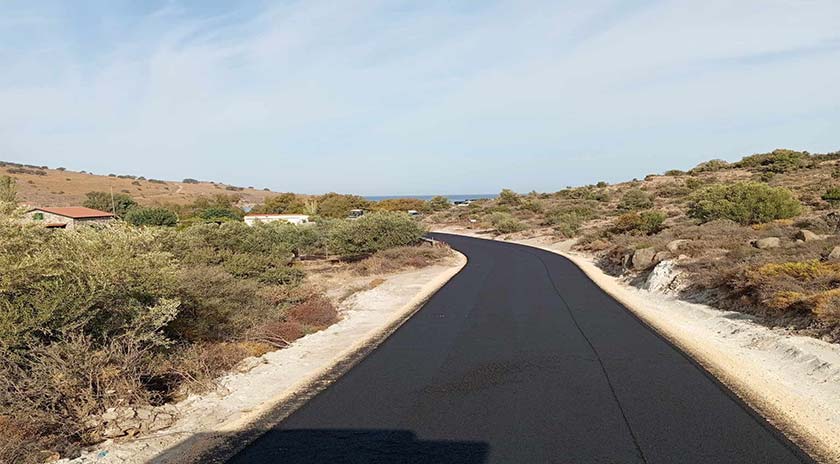 Ασφαλτοστρώθηκε ο δρόμος Σκουτάρου – Τσιχράντας