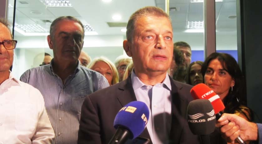 Αλκιβιάδης Στεφανής και Κώστας Μουτζούρης στο 2ο γύρο για την Περιφέρεια Β.Α. | Δήλωση Στεφανή | (ΒΙΝΤΕΟ)