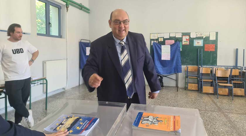 Το εκλογικό του δικαίωμα άσκησε ο Ταξιάρχης Βέρρος