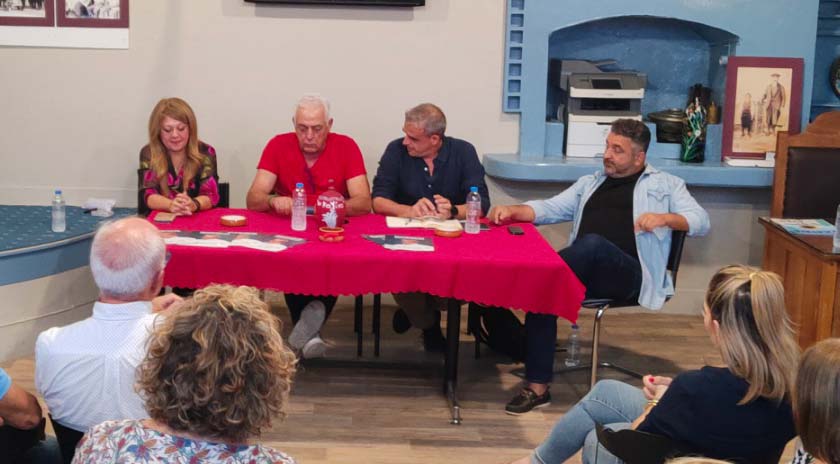 Σε Αγία Μαρίνα και Λουτρά το «κλείσιμο» της προεκλογικής εκστρατείας του Παναγιώτη Χριστόφα