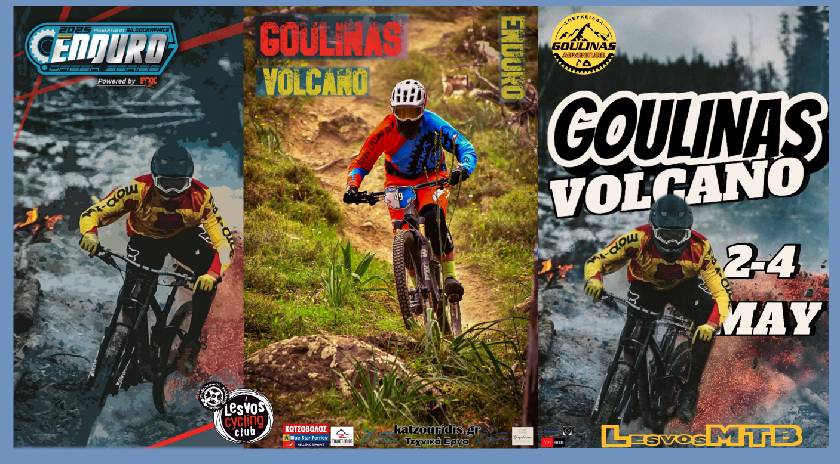 Συμμετοχή αθλητών και μελών του Πο.Συ. Λέσβου στον αγώνα ορεινής ποδηλασίας Goulinas Volcano Enduro 2025