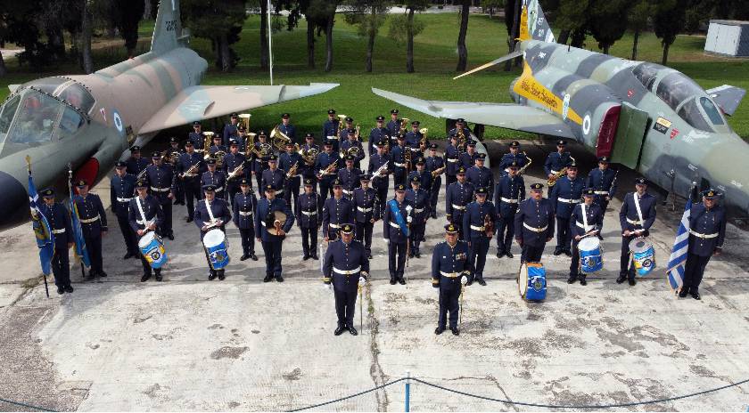 «Νότες του Αιγαίου» από τη Μουσική της Πολεμικής Αεροπορίας στη Μυτιλήνη με τη στήριξη του Δήμου