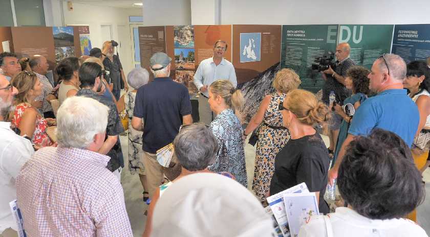 Νέο Εκπαιδευτικό Κέντρο Άντισσας Εγκαίνια Έκθεσης “Μνήμες Γαίας