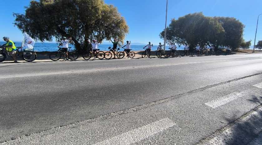 Επίσκεψη και Φιλοξενία Τούρκων Ποδηλατών