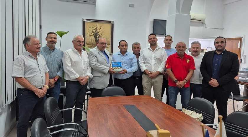 Στην Κύπρο ο Δήμαρχος Δυτικής Λέσβου Ταξιάρχης Βέρρος.