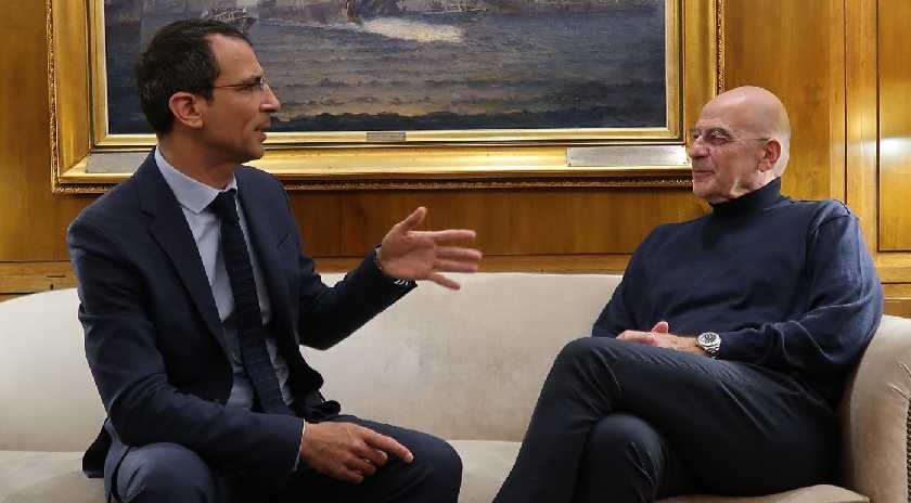 Τι συζήτησε ο Ιάσων Πιπίνης με τον Νίκο Δένδια στο Πεντάγωνο