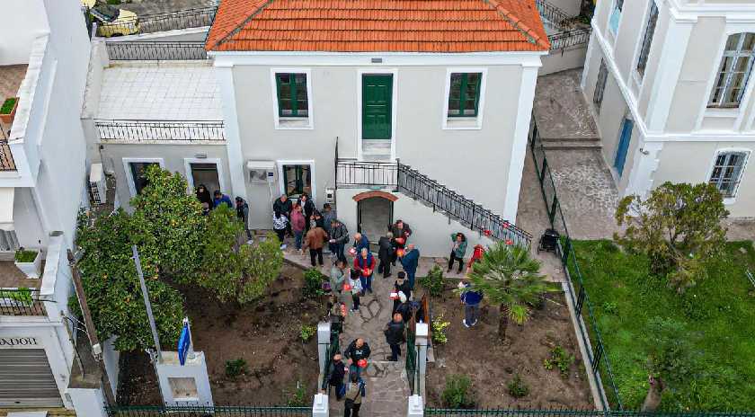 Εγκαίνια του νέου ΚΕΠ Γέρας στον Παπάδο από τον Δήμο Μυτιλήνης