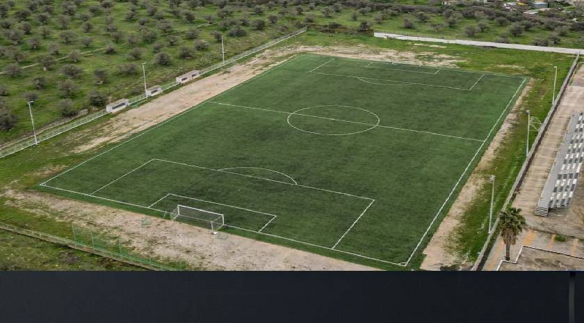 Δημοπράτηση έργου αναβάθμισης του ηλεκτροφωτισμού στο γήπεδο των Λουτρών από τον Δήμο Μυτιλήνης