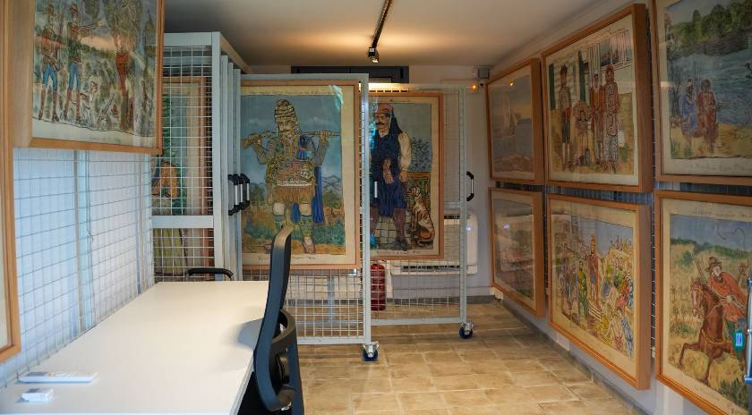 Αναβάθμιση του εξοπλισμού αποθήκευσης έργων στο Μουσείο Θεόφιλου από το Δήμο Μυτιλήνης