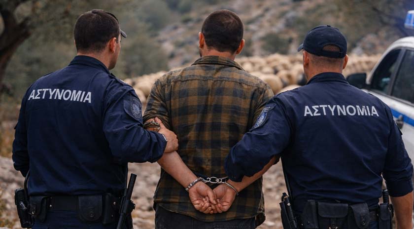 Συνελήφθη ημεδαπός για παραβίαση μέτρων πρόληψης ασθενειών