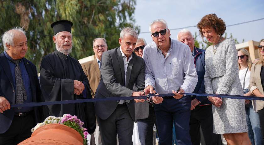 Εγκαίνια στο πάρκο «Παράδεισος – Τίτος Ξηρέλλης» στα Πάμφιλα από το Δήμο Μυτιλήνης
